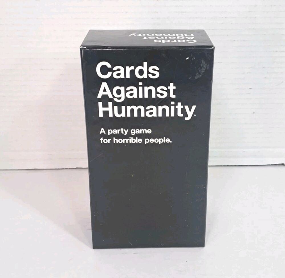 Cards Against Humanity Card Game 100% Complete Adult Party Black Box Edition